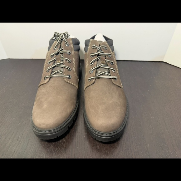 NWOB Rockport Weather Or Not Plain Toe Waterproof Nubuck Boots Breen Mens 7.5W main image 16
